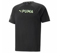 Maglia a Maniche Corte Uomo Puma Ultrabreathe Triblend Nero