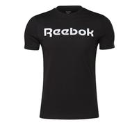 Maglia a Maniche Corte Uomo Reebok Graphic Series Linear Logo Nero
