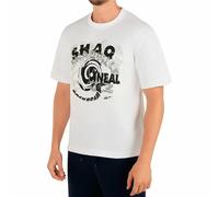 Maglia a Maniche Corte Uomo Reebok Gs Hs Shaq Spiral Te Bianco