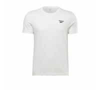 Maglia a Maniche Corte Uomo Reebok Identity Left Chest Logo Bianco