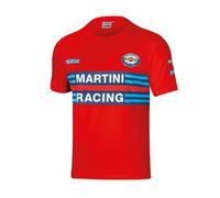 Maglia a Maniche Corte Uomo Sparco Martini Racing Rosso