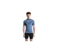 Maglia a maniche corte x bionic twyce race blu nero uomo