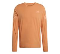 adidas Homme ADI365 Running Iconic Long Sleeve, Dusky Orange, XXL