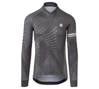 Agu Nocturnal Lines Performance Long Sleeve Jersey Grigio XL Uomo Freeport Grey