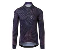 Agu Nocturnal Lines Performance Long Sleeve Jersey Viola 3XL Uomo Purple Velvet