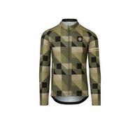Maglia a maniche lunghe Agu Triangle Stripe Essential Vert