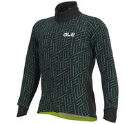 Ale Green Bolt Long Sleeve Jersey Blu XL Uomo Navy Blue / Turquoise