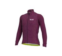 Ale Green Bolt Long Sleeve Jersey Rosa L Uomo Plum / Pink