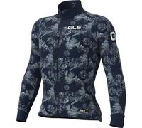 Ale Las Vegas Long Sleeve Jersey Blu M Uomo Navy Blue / Grey