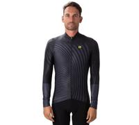 Maglia a maniche lunghe Alé PR-R Green Digital Noir