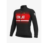 Ale Solid Blend Long Sleeve Jersey Nero S Uomo Black / Red