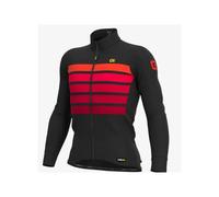 Ale Sombra Wool Long Sleeve Jersey Nero L Uomo Black / Bordeaux