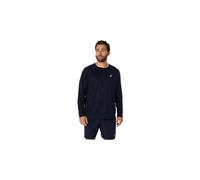 Maglia a maniche lunghe asics core run blu uomo