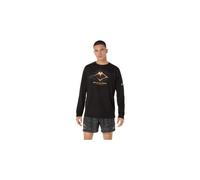 Asics - Fujitrail Logo L/S Top - Maglia da corsa L nero