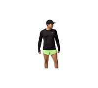 Maglia a maniche lunghe brooks atmosphere 3 0 uomo nero