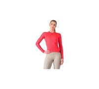 Maglia a maniche lunghe castelli espresso da donna ml rosso grigio