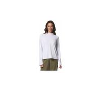 Maglia a maniche lunghe columbia skien valley donna bianco