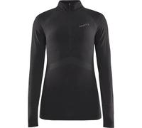 Maglia a maniche lunghe con 1/4 di zip da donna Craft Active Intensity Noir L