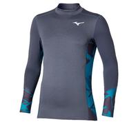 Maglia a maniche lunghe con colletto alto Mizuno VIRT G5 Gris S