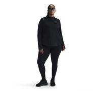 Maglia a maniche lunghe con mezze zip donna Nike dri-fit Noir 0X