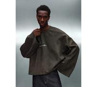 Maglia a maniche lunghe con stampa a scritto e design con slogan sul retro L,M,S,XL,XSGrafico,LettereTessuto in maglia