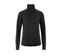 Maglia a maniche lunghe con zip 1/2 donna Craft Flow Noir XL