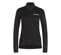 Maglia a maniche lunghe con zip da donna a metà Adidas Terrex Multi Noir M