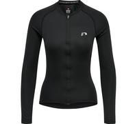 Maglia a maniche lunghe con zip da donna Newline Core Noir