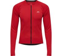 Maglia a maniche lunghe con zip Newline Core Rouge