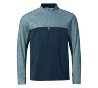 Vaude Bike Virt Qzip Ii Long Sleeve T-shirt Blu S Uomo