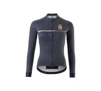 Maglia a maniche lunghe da donna Agu SIX6 Merino Bleu