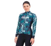 Ale Amazzonia Long Sleeve Jersey Grigio M Donna Black / Green
