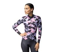 Ale Pr-e Flower Long Sleeve Jersey Rosa S Donna Pink