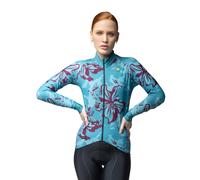 Ale Pr-e Flower Long Sleeve Jersey Verde M Donna Green