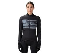 Ale Solid Borealis Long Sleeve Jersey Nero S Donna Black