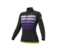 Ale Sombra Wool Long Sleeve Jersey Nero XS Donna Black / Purple