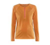 Craft Pro Trail Wind Long Sleeve T-shirt Arancione S Donna