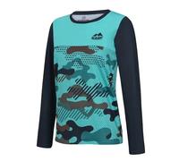 Maglia a maniche lunghe da donna Inca Army Sachamama Rider Bleu