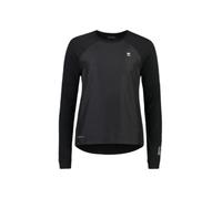 Mons Royale - Women's Tarn Merino Bike Wind Jersey - Maglietta da ciclismo S nero