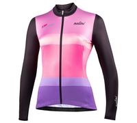 Maglia a maniche lunghe da donna Stripes nero