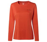 Vaude Essential Long Sleeve T-shirt Arancione 40 Donna