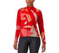Castelli 4523547-654 Tropicale LS Jersey T-Shirt Unisex Mineral Red, Taglia S