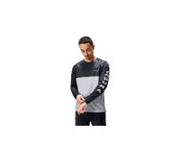 Maglia Endura Core Printed manica lunga nero grigio - XXL