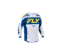 Fly Racing F-16 Long Sleeve Jersey Blu S Uomo