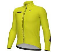 Maglia a Maniche Lunghe Follow Me giallo neon