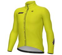 Maglia a Maniche Lunghe Follow Me giallo neon