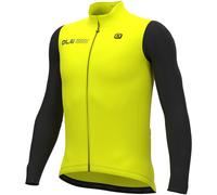 Maglia Alé Solid Fondo 2.0 manica lunga giallo fluo nero - M