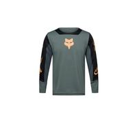 Maglia a maniche lunghe fox defend creation junior verde bambini