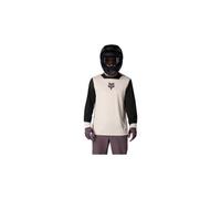 Maglia a maniche lunghe fox defend park special edition beige da uomo