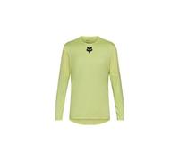 Maglia a maniche lunghe fox flexair verde da uomo